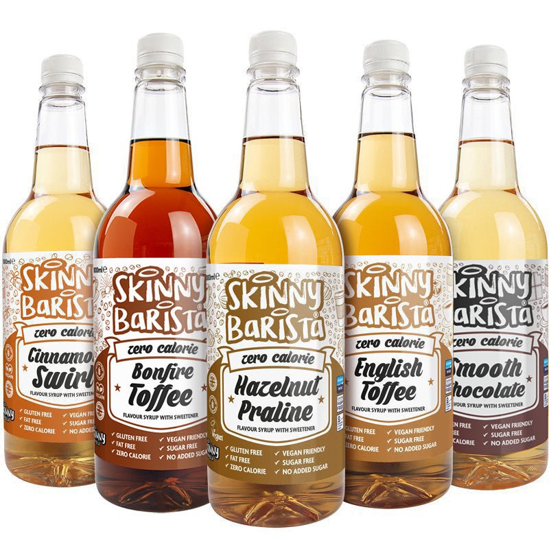 1 Litre Syrup Bundle 5 For £19 - theskinnyfoodco