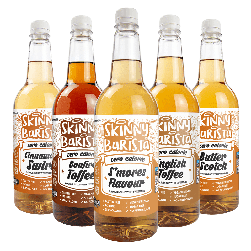 1 Litre Syrup Bundle 5 For £19 - theskinnyfoodco