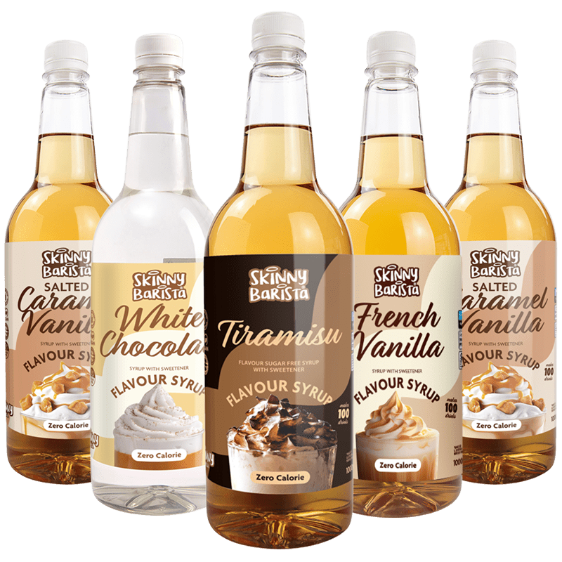 1 Litre Syrup Bundle 5 For £19 - theskinnyfoodco