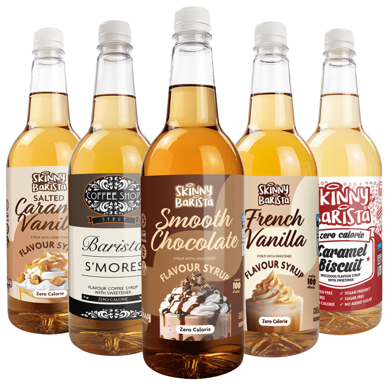 1 Litre Syrup Bundle 5 For £19 - theskinnyfoodco