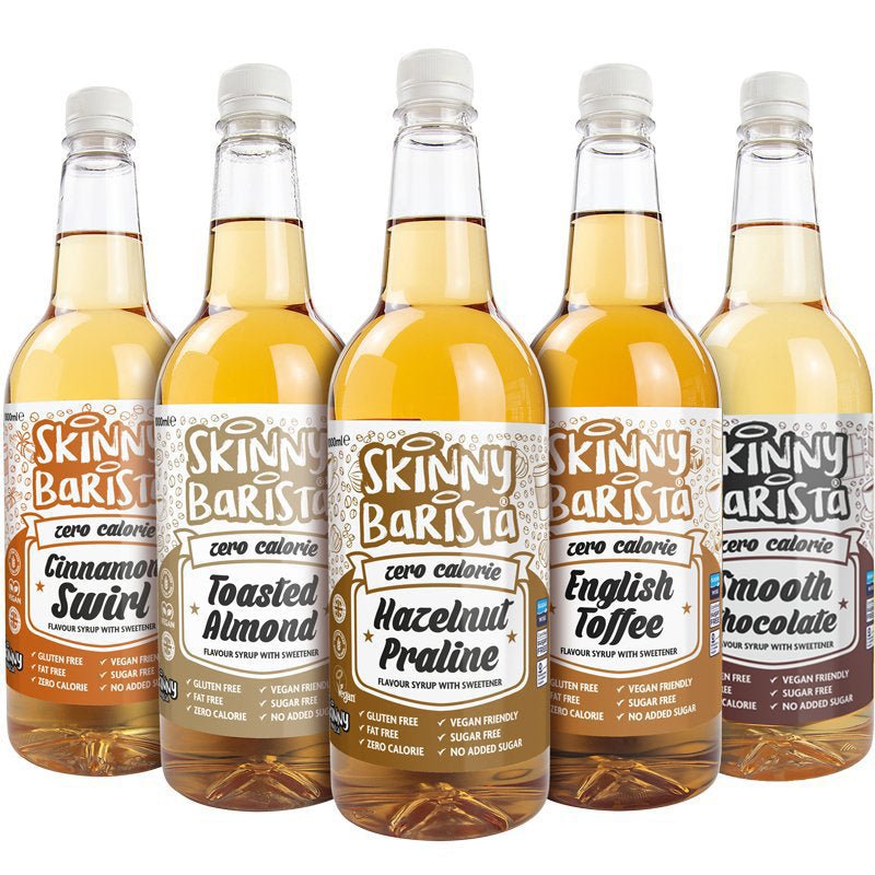 1 Litre Syrup Bundle 5 For £19 - theskinnyfoodco