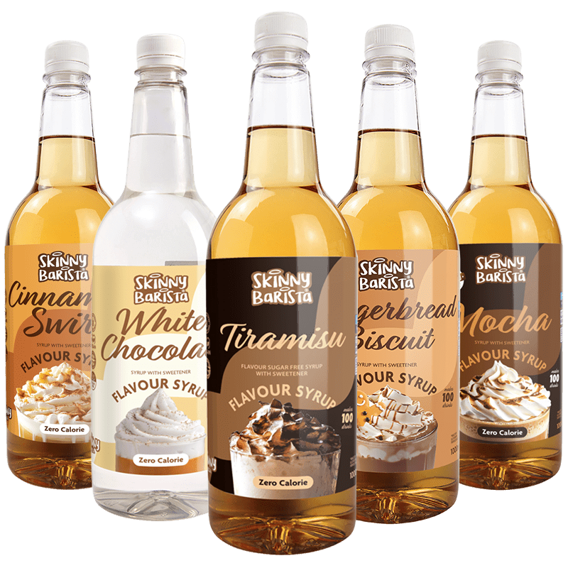 1 Litre Syrup Bundle 5 For £19 - theskinnyfoodco