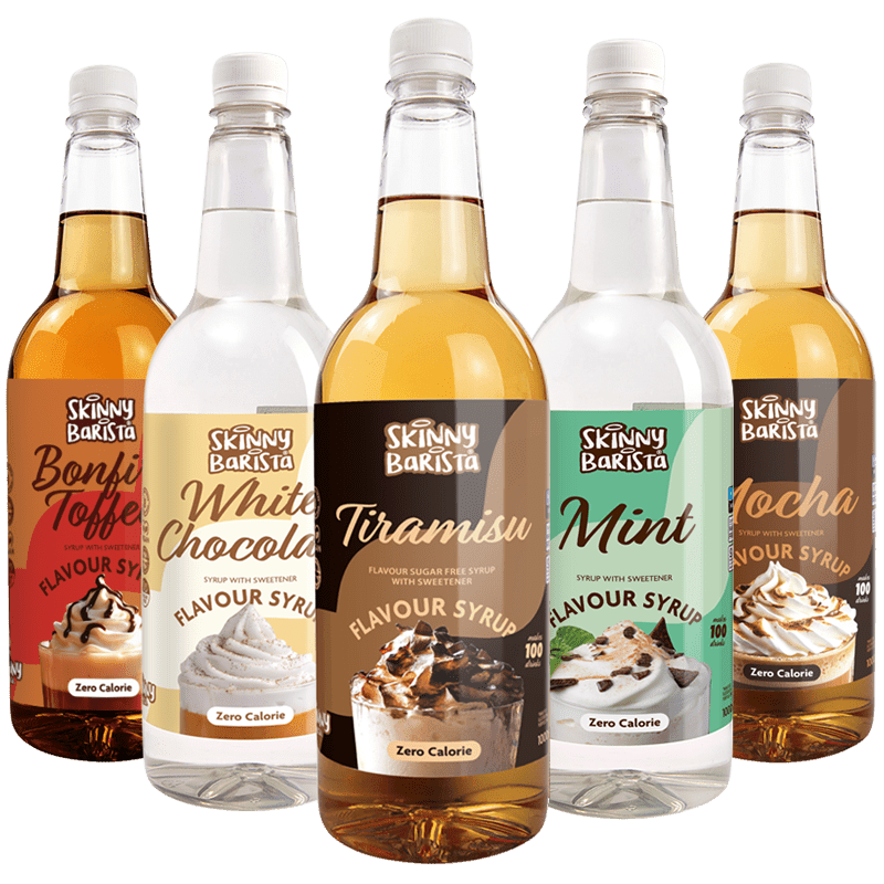 1 Litre Syrup Bundle 5 For £19 - theskinnyfoodco