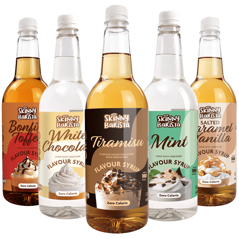 1 Litre Syrup Bundle 5 For £19 - theskinnyfoodco