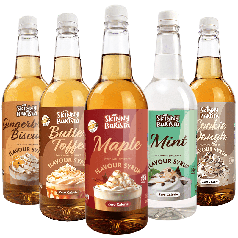 1 Litre Syrup Bundle 5 For £19 - theskinnyfoodco