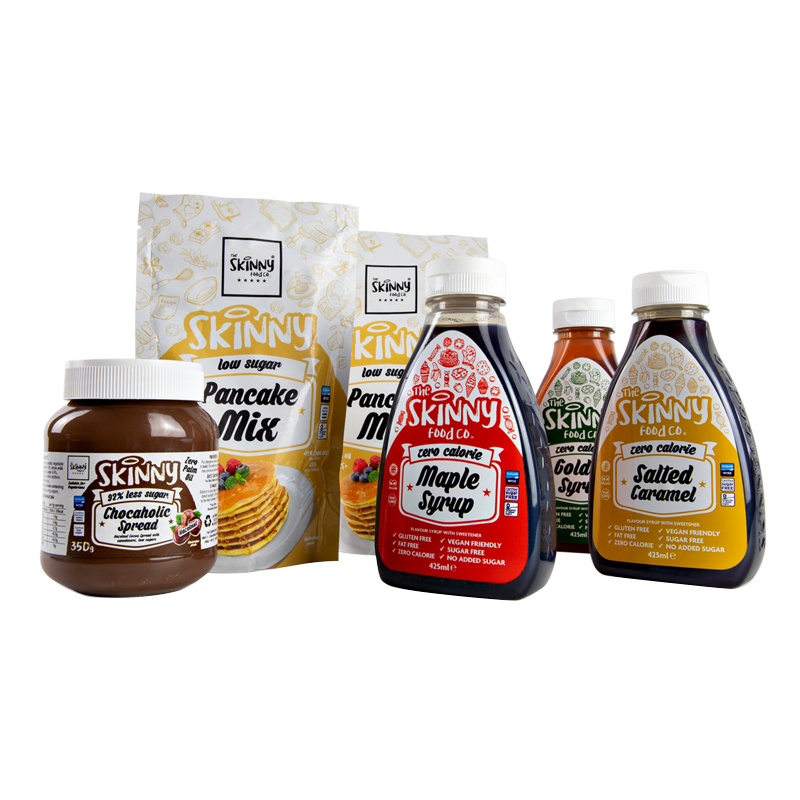 The Skinny Food Co Official Site Zero Calorie Syrups Sauces & Snacks