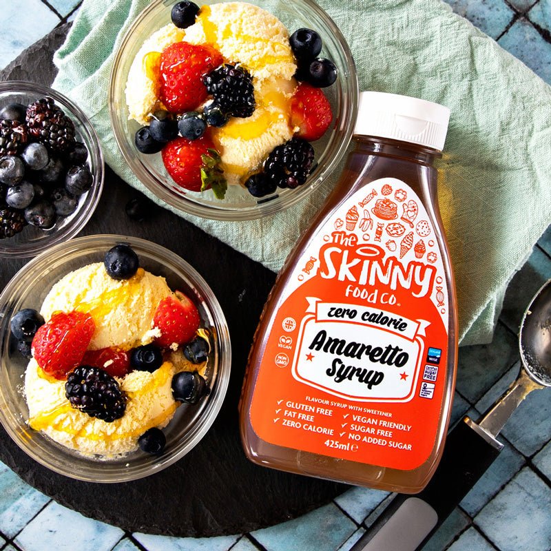 Amaretto Zero Calorie Sugar Free Skinny Syrup - 425ml - theskinnyfoodco