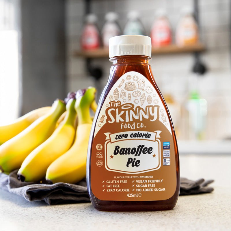 Banoffee Pie Zero Calorie Sugar Free Skinny Syrup - theskinnyfoodco