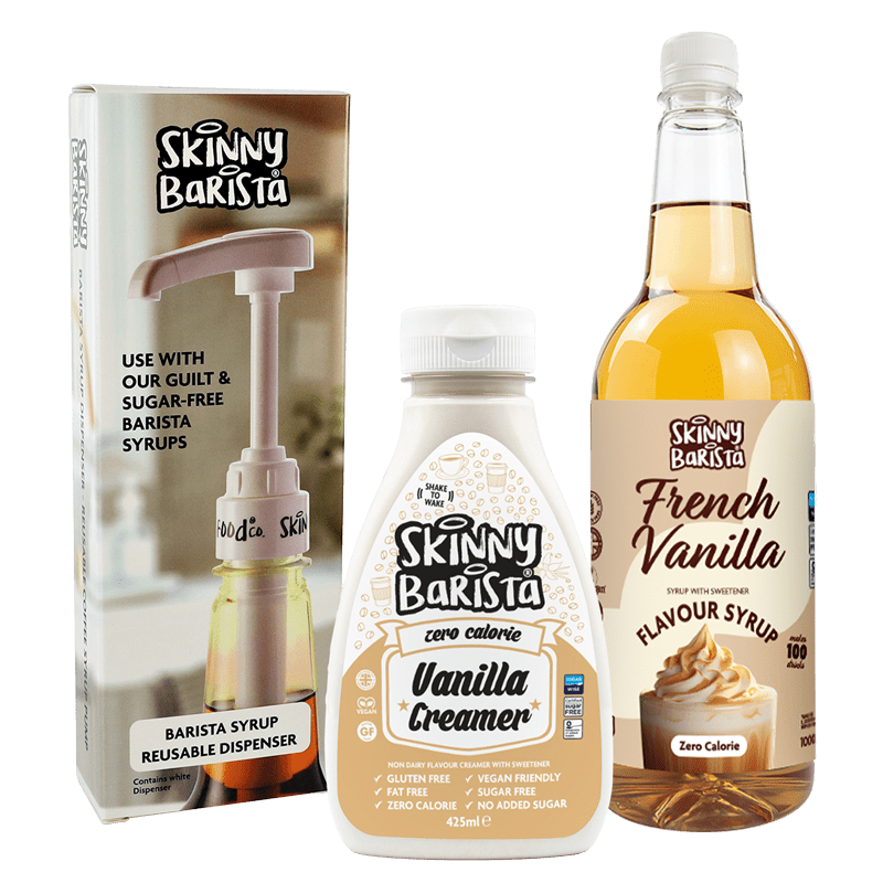 Barista-Starterpaket – inklusive einer KOSTENLOSEN Barista-Pumpe – theskinnyfoodco