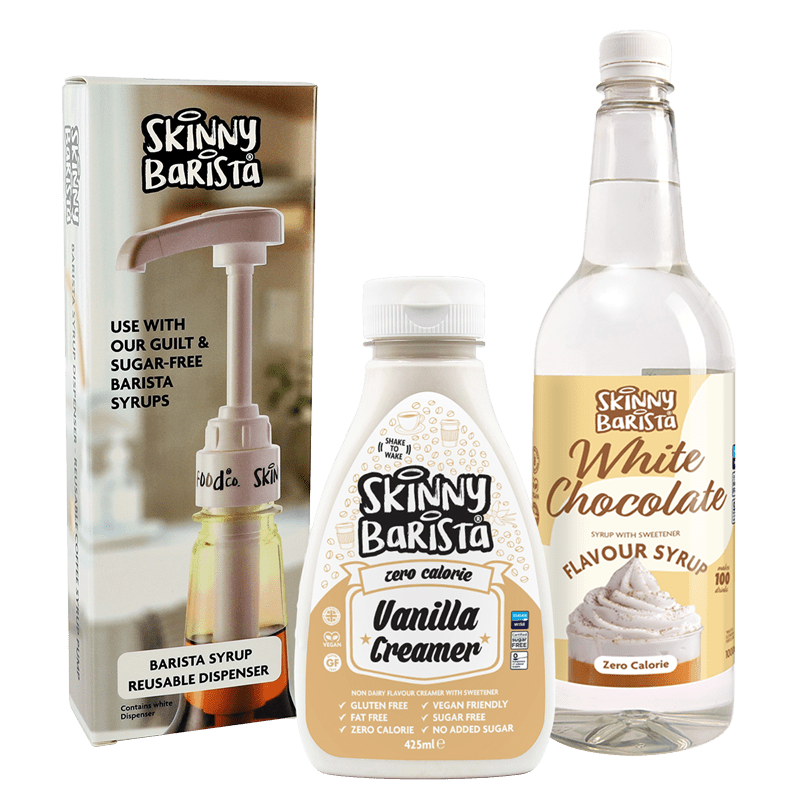 Starter Balíček Barista - včetně BEZPLATNÉ Barista pumpy - theskinnyfoodco