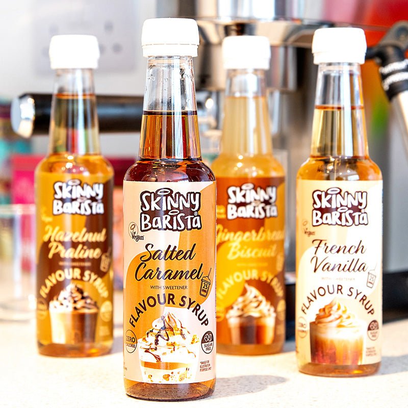 Barista Syrup Bundle 4 For £11.99 - theskinnyfoodco
