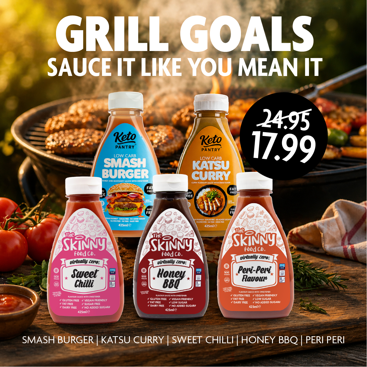 BBQ Flavour Boost Bundle - theskinnyfoodco