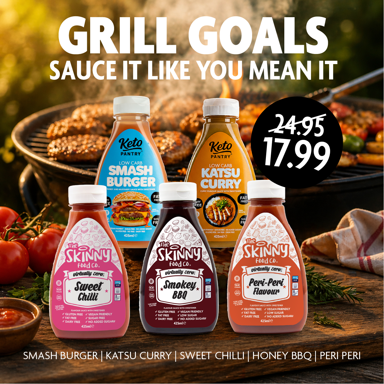 BBQ Flavour Boost Bundle - theskinnyfoodco