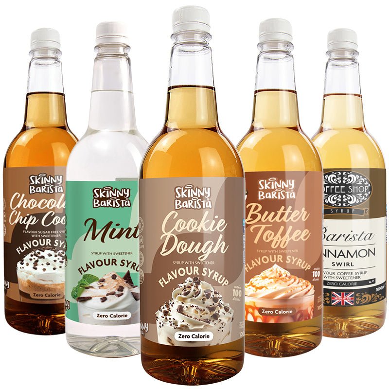 Best Selling 1 Litre Coffee Syrup Bundle - theskinnyfoodco
