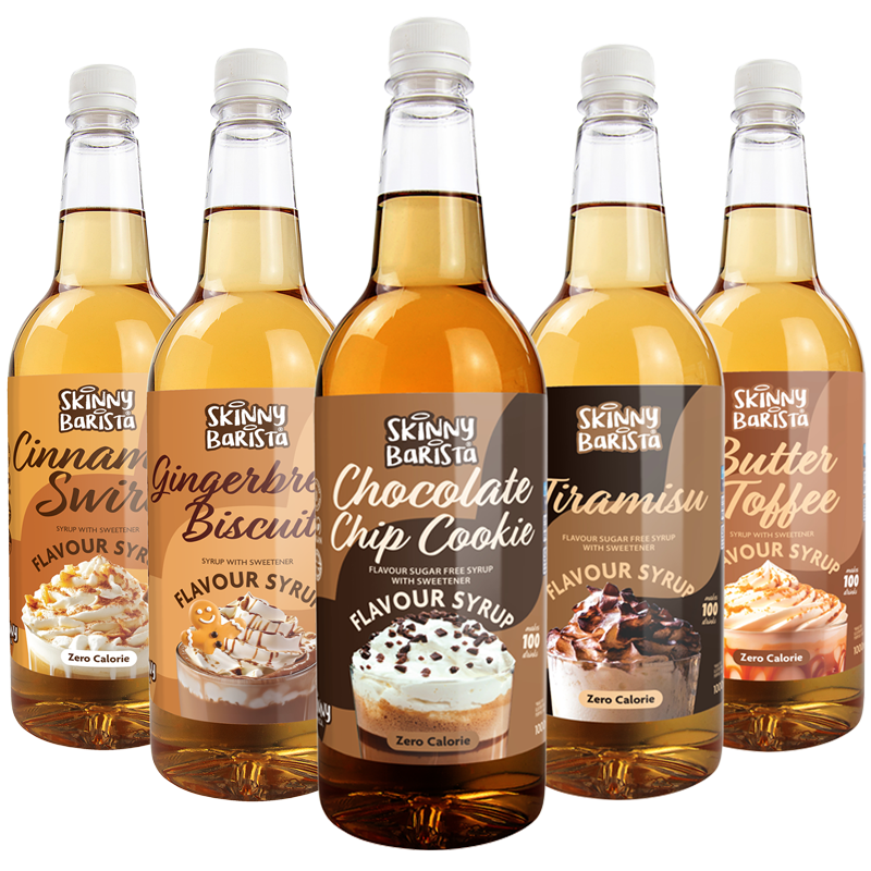 Best Selling 1 Litre Coffee Syrup Bundle - theskinnyfoodco