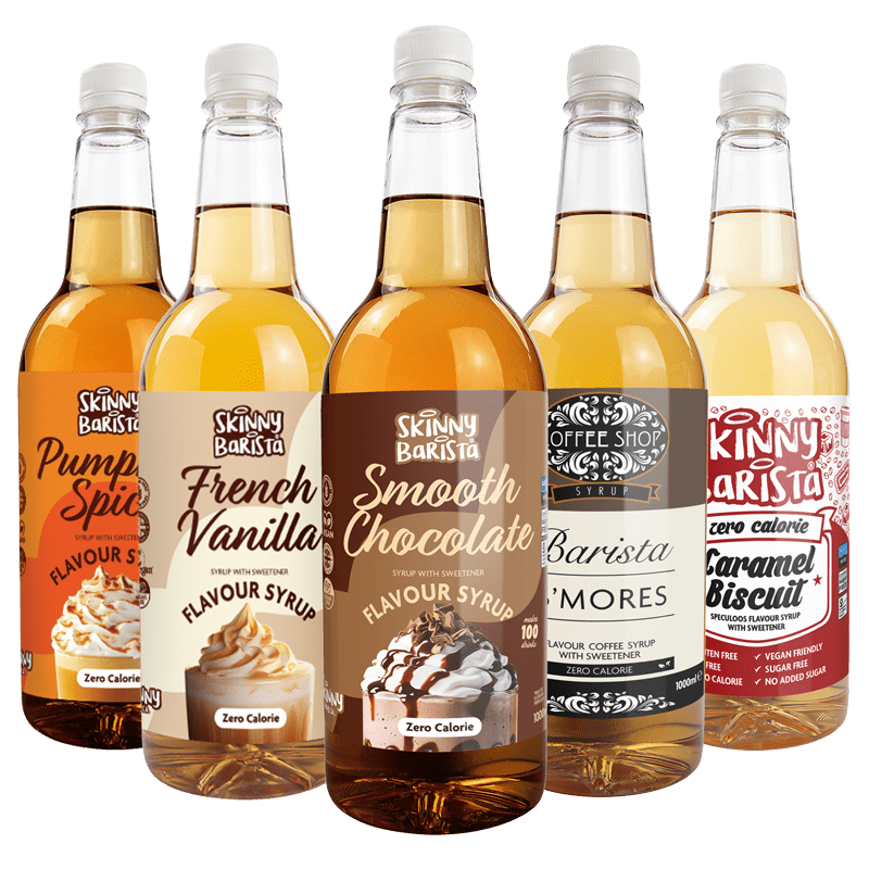 Best Selling 1 Litre Coffee Syrup Bundle - theskinnyfoodco