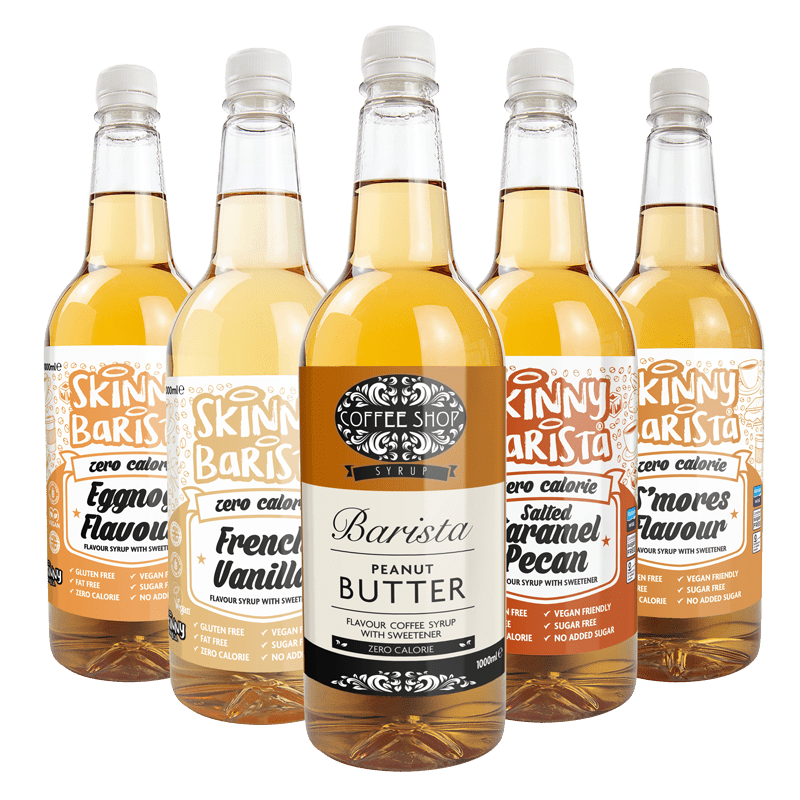 Best Selling 1 Litre Coffee Syrup Bundle - theskinnyfoodco