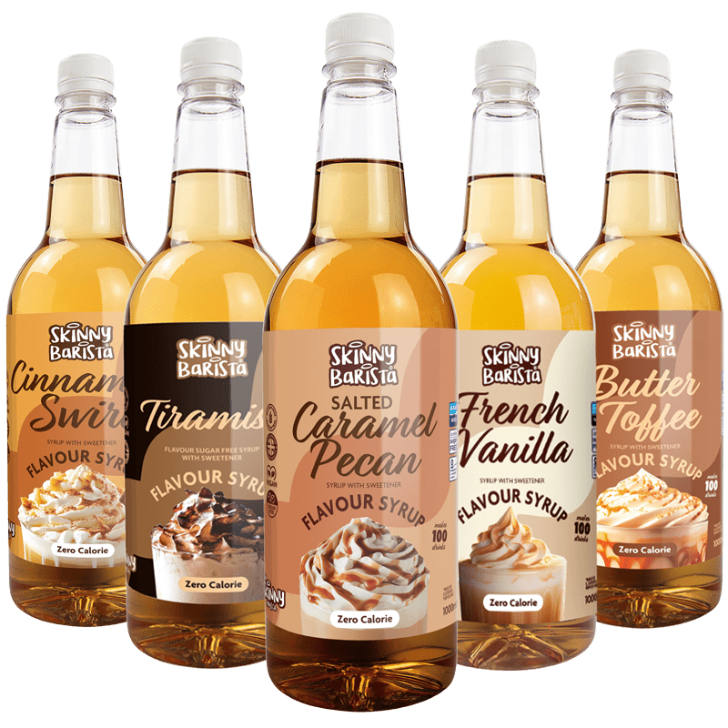 Best Selling 1 Litre Coffee Syrup Bundle - theskinnyfoodco