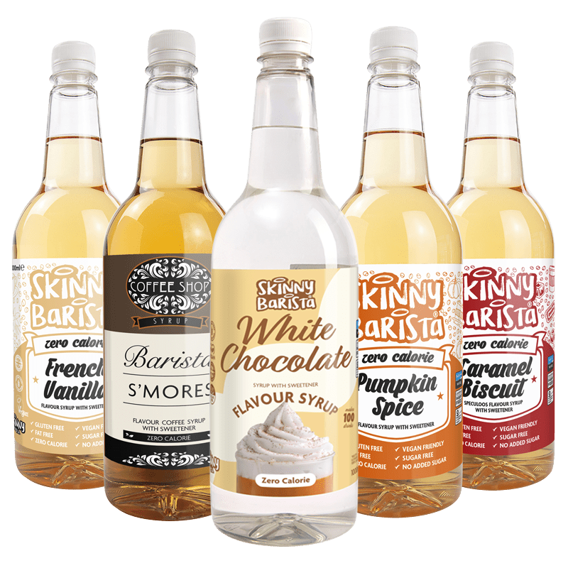 Best Selling 1 Litre Coffee Syrup Bundle - theskinnyfoodco