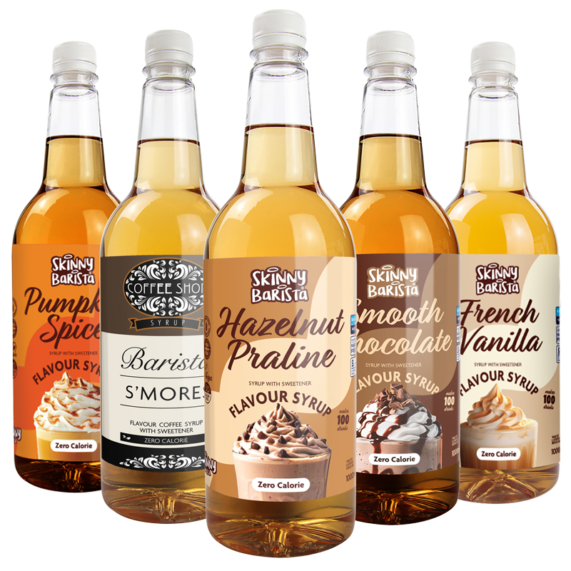 1 Litre Syrup Bundle 5 For £19