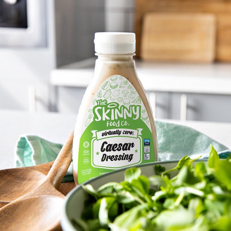 Caesar Dressing Flavour Virtually Zero© Sugar Free Skinny Sauce - 425ml - theskinnyfoodco