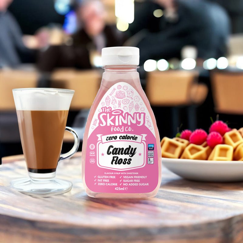 Candy Floss Zero Calorie Sugar Free Skinny Syrup - 425ml - theskinnyfoodco