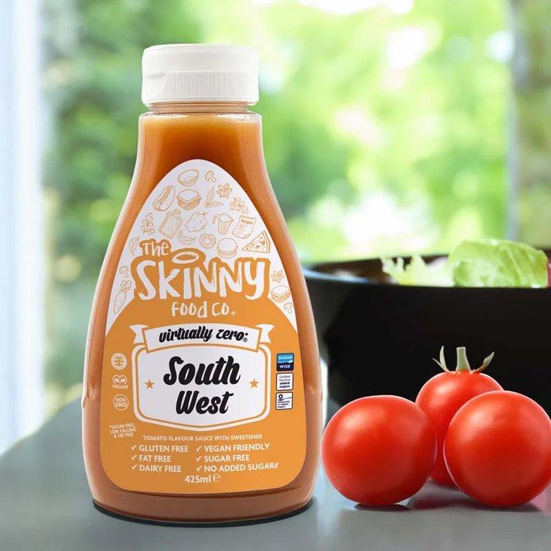 Case South West Virtually Zero© Calorie Skinny Sauce - 425ml x 6 Units - theskinnyfoodco