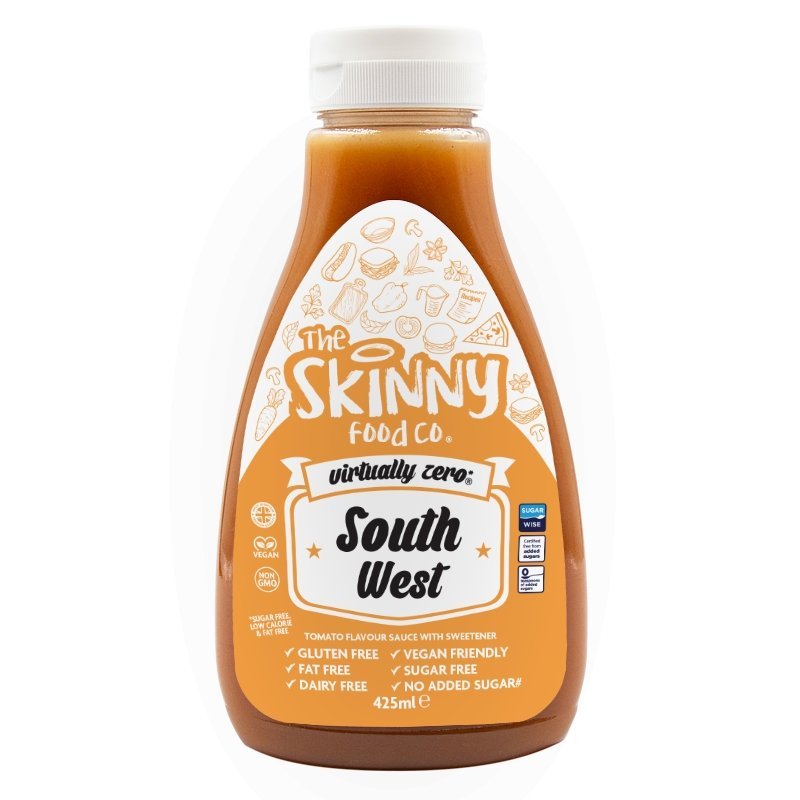 Chip Shop Curry & South West Virtually Zero Sugar Free Skinny Sauce - 425ml - theskinnyfoodco