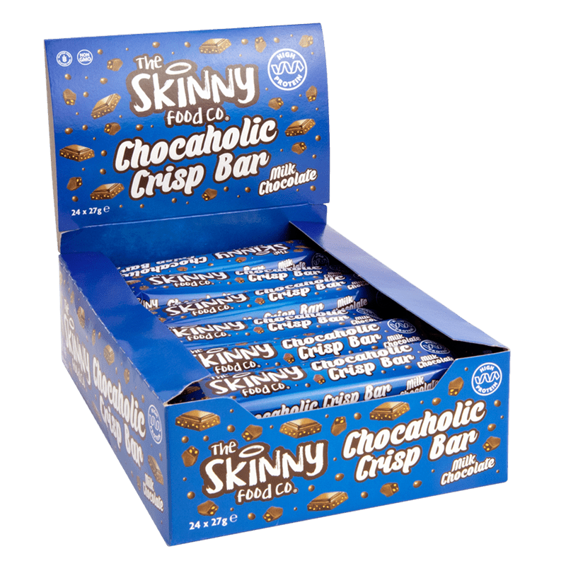 Chocaholic Crisp Bar Case 648g - theskinnyfoodco