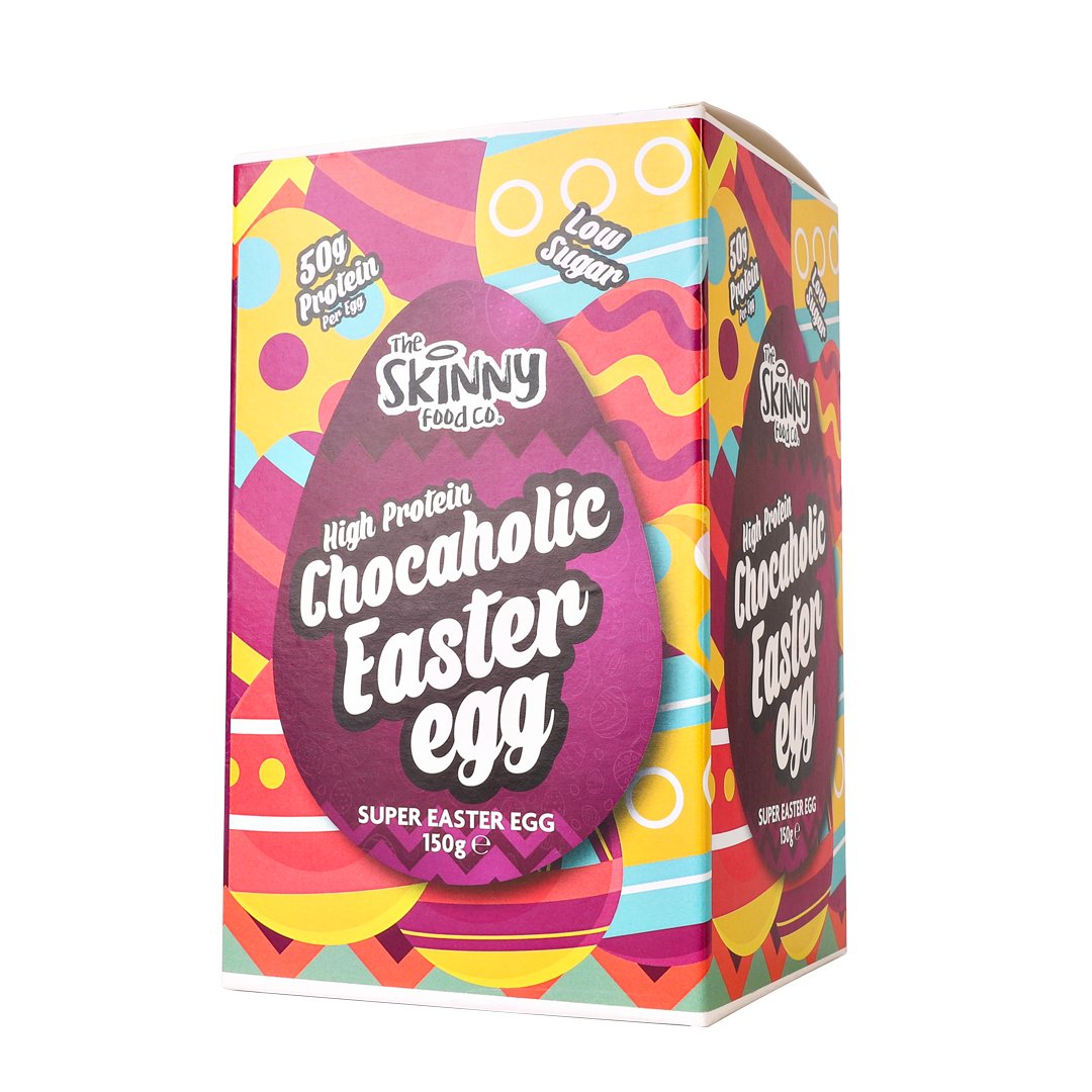 Chocaholic High Protein Easter Egg – 50 g Protein pro Ei – theskinnyfoodco