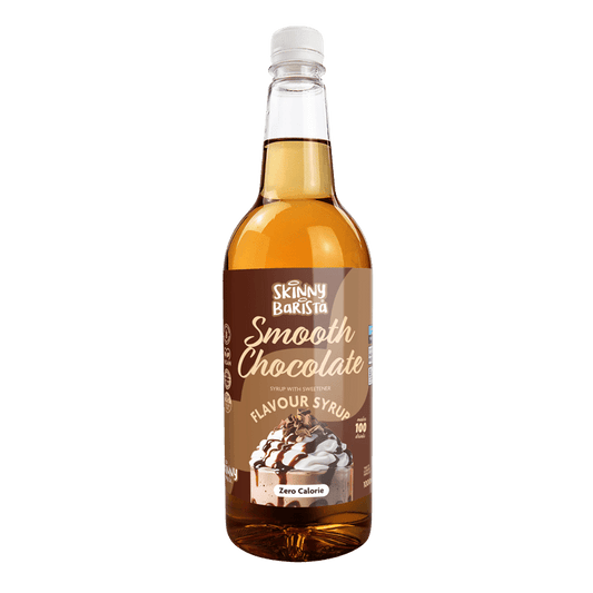 Chocolate Flavour Syrup Coffee - Sugar Free Skinny Coffee Syrup - 1 Litre - theskinnyfoodco