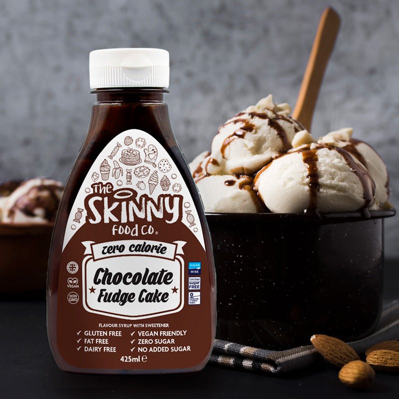 Chocolate Fudge Flavour Syrup - Sugar Free - 425ml - theskinnyfoodco