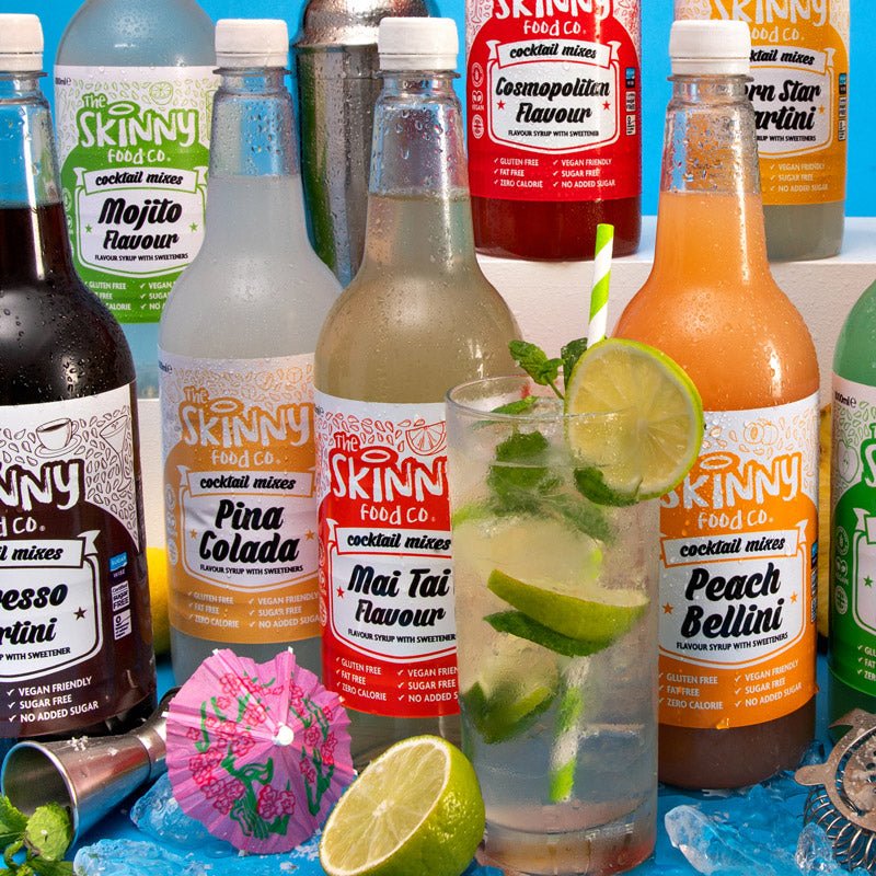 (Clearance, Past Best Before Dec 24) Mai Tai Sugar Free Skinny Cocktail Mixer - 1 Litre - theskinnyfoodco