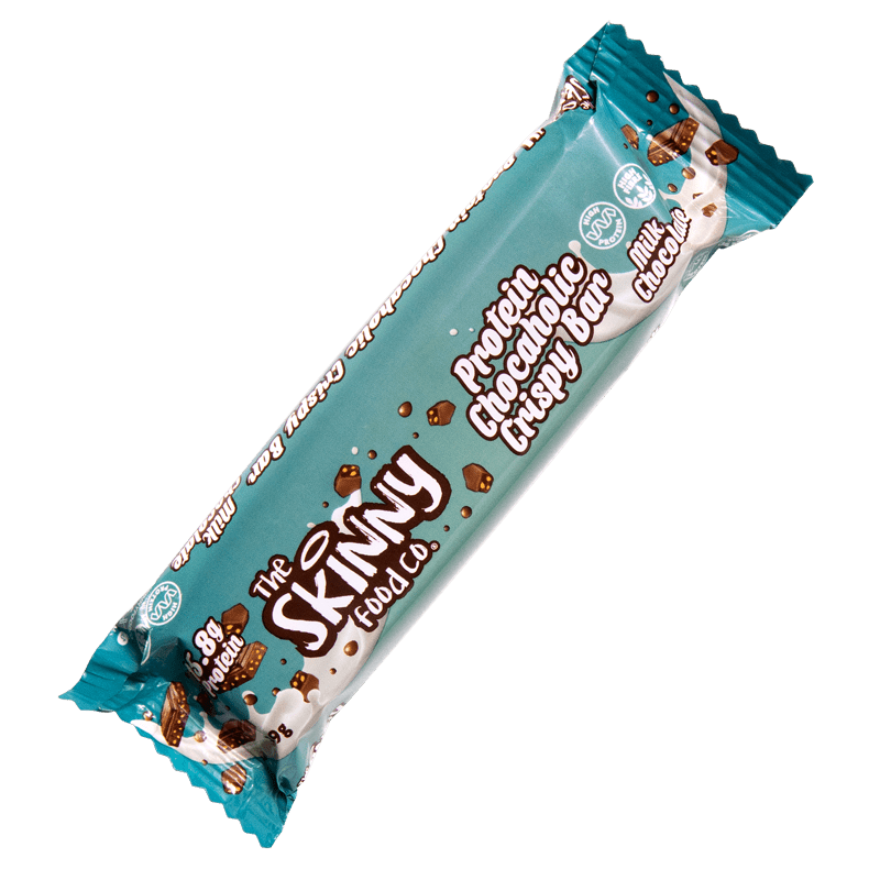 (Clearance, Past Best Before, Dec 25) Skinny High Protein (15g Protein per bar) Chocaholic Crispy Bar 39g - theskinnyfoodco