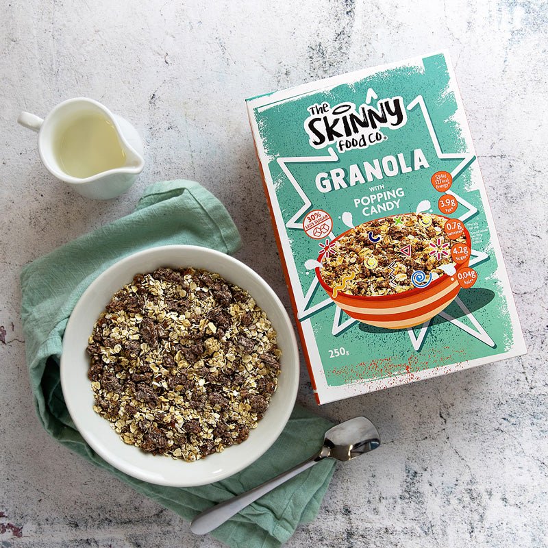 (Clearance - Short Best Before) Skinny Granola - Popping Candy Granola 250g (Oct 24) - theskinnyfoodco