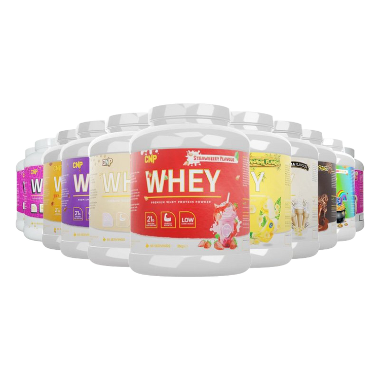 CNP Whey Protein Powder 2 KG (11 Flavours) 21g of Protein