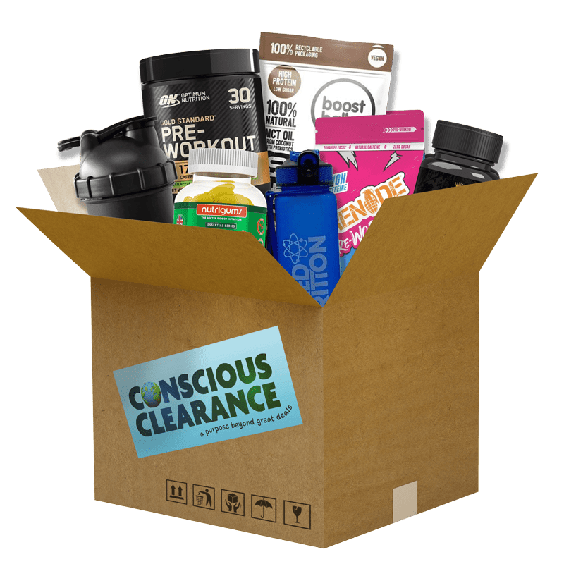 Conscience Clearance Wellness & Performance Brands Box (Over £80+ worth of products) - theskinnyfoodco