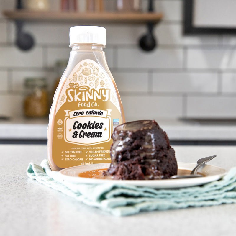 Cookies and Cream Flavour Zero Calorie Sugar Free Skinny Syrup - 425ml - theskinnyfoodco