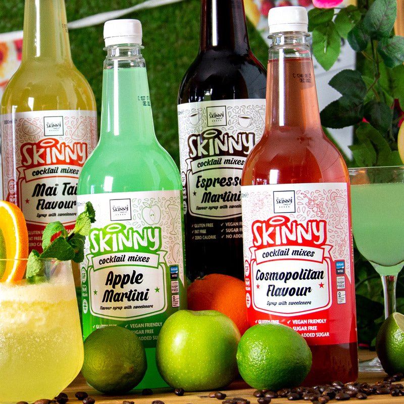 Cosmopolitan Flavour Sugar Free Skinny Cocktail Mixer - 1 Litre - theskinnyfoodco