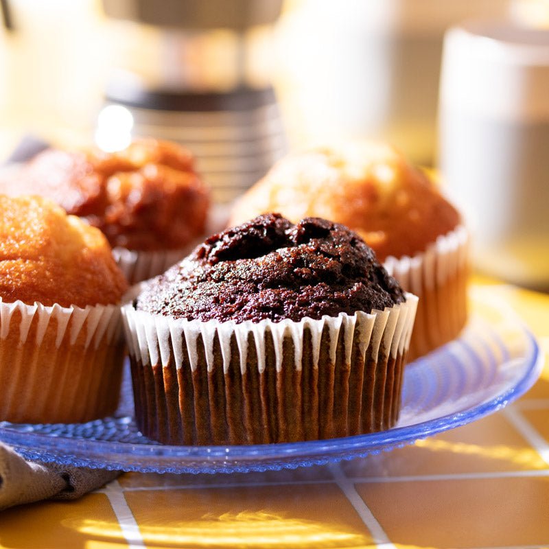 Double Chocolate Chip Flavour Muffin Low Sugar Skinny Baking Mix - 200g - theskinnyfoodco