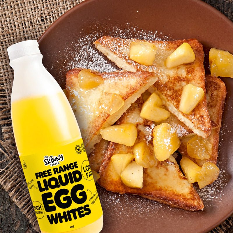 Free Range Liquid Egg Whites - 6 x 1 Litre Case - theskinnyfoodco