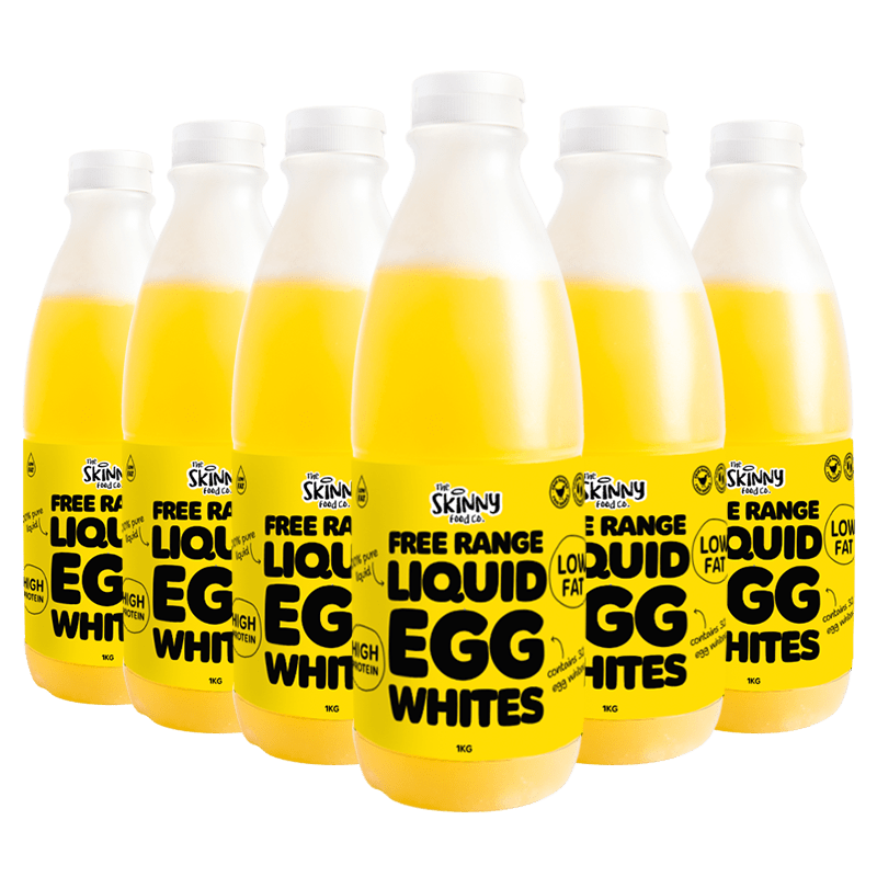 Free Range Liquid Egg Whites - 6 x 1 Litre Case - theskinnyfoodco