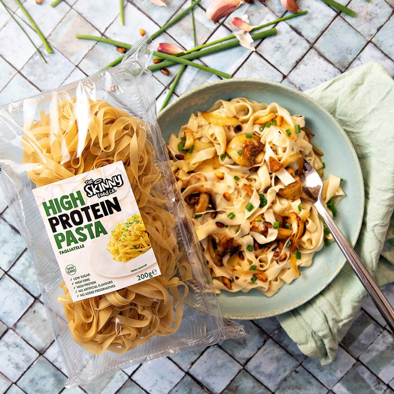 High Protein Skinny Tagliatelle Pasta (30g Protein Per Serving) - 200g - theskinnyfoodco