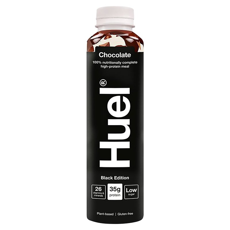 Huel BLACK EDITION Ready to Drink Complete Meal - Кейс 8 x 500 мл - theskinnyfoodco