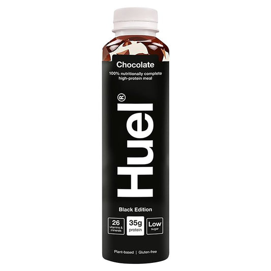 Huel BLACK EDITION ivásra kész teljes étkezés - Case 8 x 500 ml - theskinnyfoodco