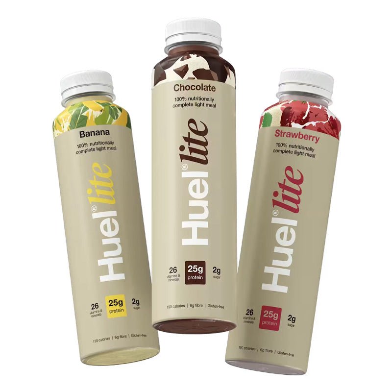 Huel Lite Ready to Drink Complete Meal - Case 8 x 500ml (3 Flavours available) - theskinnyfoodco
