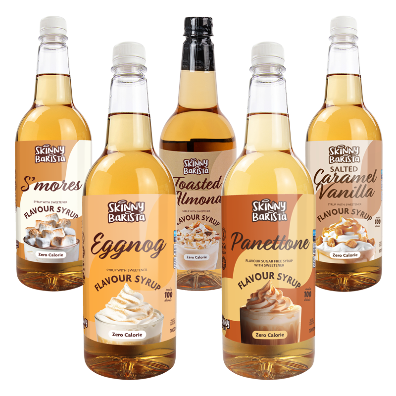The Winter Barista Five - Limited Edition Syrup Collection