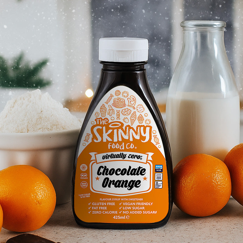 NEW Skinny Chocolate Orange Flavour Syrup - Low Calorie - 425ml