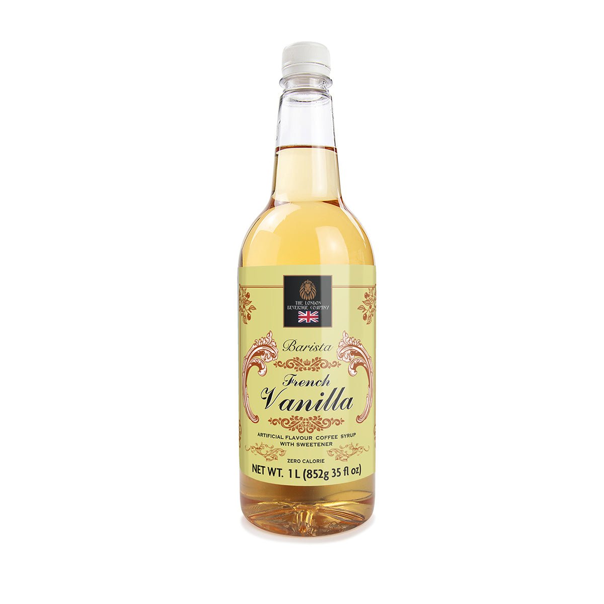 LBC French Vanilla Syrup - 1 Litre US - theskinnyfoodco