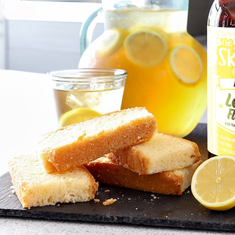 Lemon Flavoured Low Sugar Skinny Cakes 4 x 50g - theskinnyfoodco
